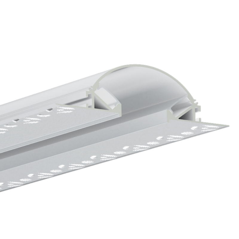 Big Anti Glare Plaster In Linear Ceiling LED Channel For 15mm Strip Light